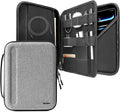 tomtoc Portfolio Case for 2026 13 Inch iPad Air M4, M3&M2, iPad Pro M5/M4, 12.9'' iPad Pro M2/M1, Protective Sleeve with Accessories Pocket, Carrying Storage Bag for Pencil Pro/Adapter/Magic Keyboard