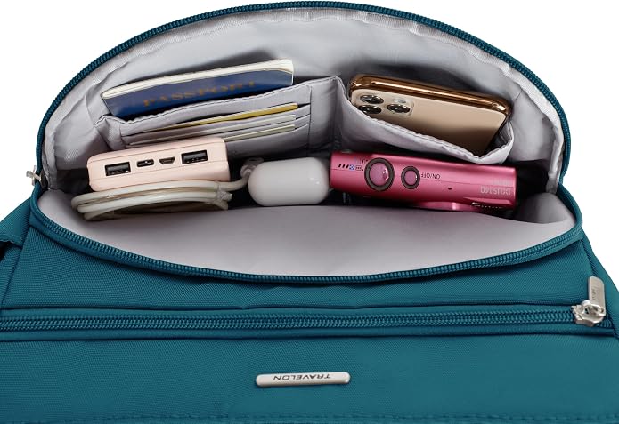Travelon Anti-Theft Classic North/South Crossbody Bag