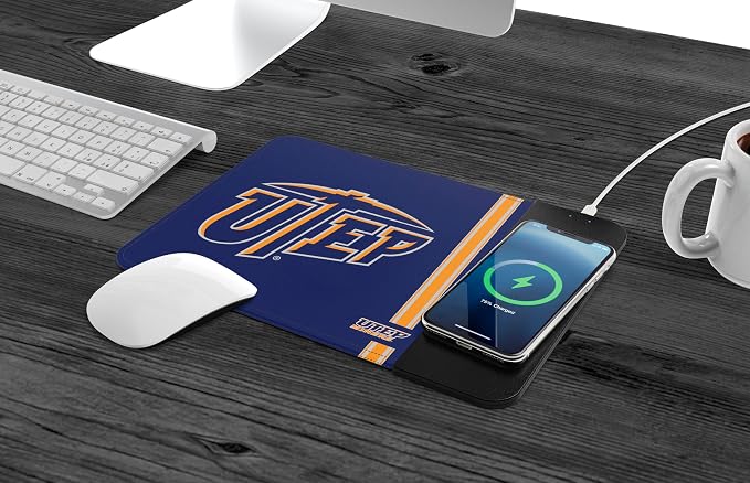 SOAR NCAA Unisex Cell Phone Wireless Charging Mouse Pad