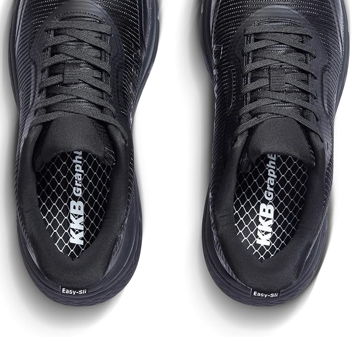 Men's Non Slip Work Shoes Waterproof Easy Slip Sneakers for Kitchen Restaurant Chefs Nurses with Arch Fit Support Orthopedic