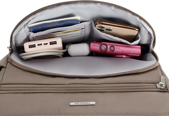Travelon Anti-Theft Classic North/South Crossbody Bag
