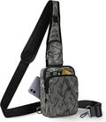 Crossbody Bag Anti Theft Sling Bag for Women Men RFID Blocking, Small Shoulder Chest Bags with Zipper Lock