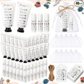 48 Sets Christian Graduation Gifts Hand Cream and Lip Balm Bulk Teacher Appreciation Gifts Travel Size for Her Bible Verse Thank You Cards with Organza Bag Tag for Graduation Supplies(Spring)