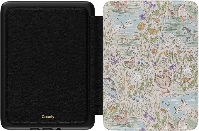 Casely Kindle Case | The Waddle Path | Duck Pond | Compatible with 7” Kindle Colorsoft and 7” Kindle Paperwhite (12th Gen 2024 Models)
