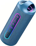 Wilody Portable Bluetooth Speaker, 20W Powerful Sound with EQ Modes, IPX6 Waterproof, 20H Playtime, Bluetooth 5.4, TWS, LED Lights, Portable Wireless Speakers for Home Party Camping Beach Outdoor