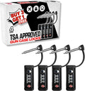 Cedar Mill Fine Firearms TSA Approved Gun Case Lock – Durable, Cut-Resistant Security TSA Locks for Gun, Pistol, Revolver Case or Firearms – Child-Safe Trigger Locks for Rifles and Shotguns