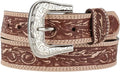 F&L CLASSIC mens Western full grain Leather belt Strap w/Snaps for Interchangeable Buckles, USA,
