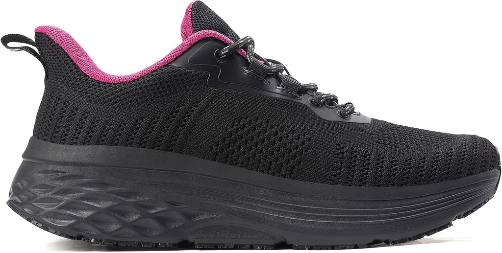 AVW Womens Non Slip Work Shoes Water Resistant Walking Sneakers Food Service Chef Kitchen Shoes