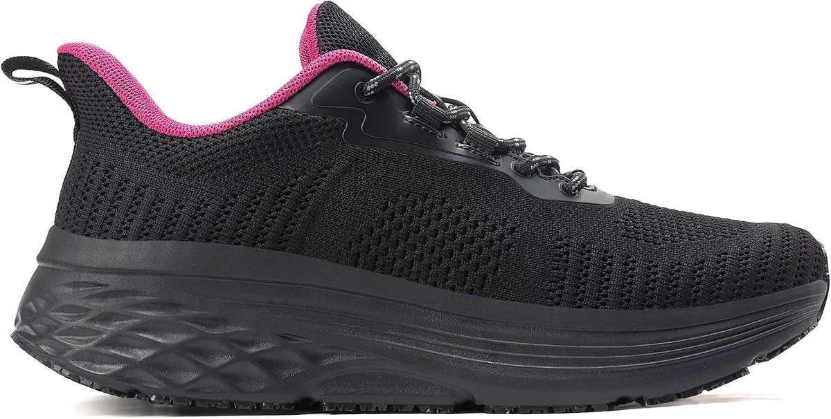 AVW Womens Non Slip Work Shoes Water Resistant Walking Sneakers Food Service Chef Kitchen Shoes