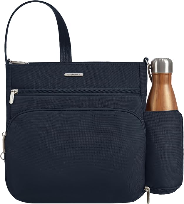 Travelon Anti-Theft Classic North/South Crossbody Bag
