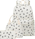 LEDAOU Backpack for Girls School Bag Kids Bookbag Teen Backpack Set Daypack with Lunch Bag and Pencil Case | Kids, Bookbag, Daypack, with Lunch Bag, and Pencil Case