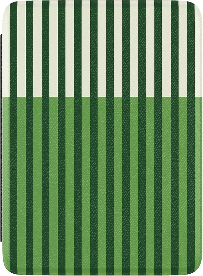 Casely Kindle Case | Clubhouse | Fairway Stripes | Compatible with 7” Kindle Colorsoft and 7” Kindle Paperwhite (12th Gen 2024 Models)