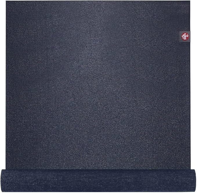 Manduka eKO SuperLite Yoga Mat - 1.5mm Natural Rubber | Foldable & Travel Friendly | Soft Textured Surface | Eco-friendly