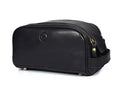 Leather Toiletry Travel Pouch Leather Waterproof Dopp Kit By Aaron Leather Goods