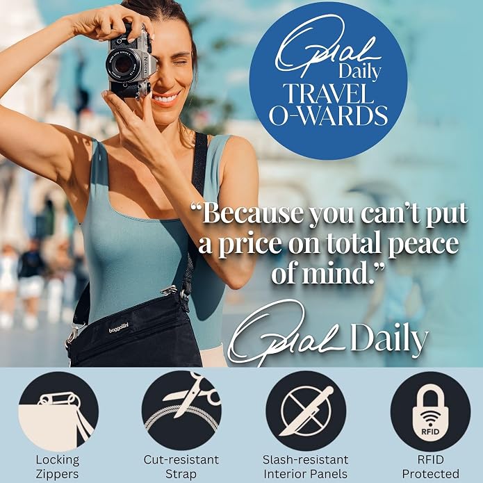 Baggallini Securtex™ Anti-Theft Memento Crossbody