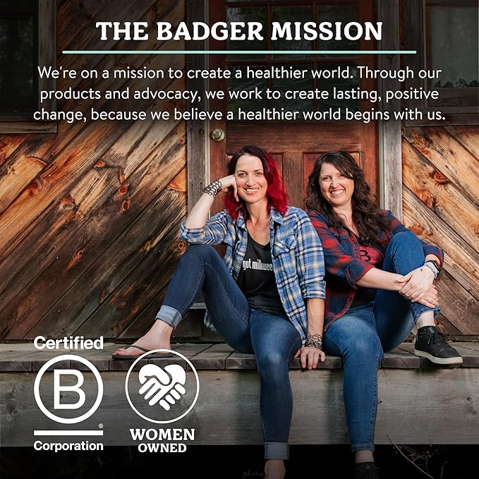 Badger Bug Repellent, Easy to Use Travel Stick, DEET-Free Mosquito Repellent & Insect Protection, Certified Organic Essential Oil Balm