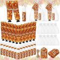 48 Sets 192 Pcs Fall Thanksgiving Baby Shower Gifts Bulk Thanksgiving Little Pumpkin Hand Cream and Lip Balm Baby Shower Party Favors Travel Size for Guests Wedding Party Supplies