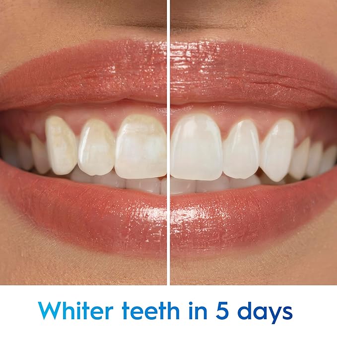 Crest 3D White Advanced Luminous Mint Teeth Whitening Toothpaste, Crest Toothpaste, 3.7 oz Pack of 4 - Helps Remove Surface Stains, Whitens Teeth, Strengthens Tooth Enamel, Protects Against Cavities