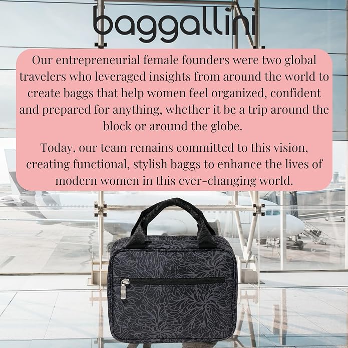 Baggallini Hanging Travel Toiletry Kit