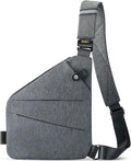 WANDER PLUS® Anti Theft Crossbody Travel Bag for Women Men, Multi-Pocket Crossbody Bag, Slim Sling Bag