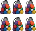 GSE Games & Sports Expert 24x36/30x40 X-Large Mesh Sports Equipment Drawstring Bag for Soccers, Basketballs, Footballs