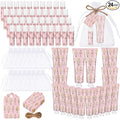 24 Sets Christmas Pink Nutcracker Hand Cream and Candy Lip Balm Gift Christmas Party Favors Travel Size Hand Lotion and Lip Balm Bulk Wedding Bridal Baby Shower Party Supplies for Guest
