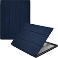Protective Folio Case for 8.2'' iFLYTEK AINOTE Air 2, Ultra-Thin Lightweight Trifold Protective Cover with Built-in Pen Holder Auto Sleep/Wake for AINOTE Air2 Tablet (Cloth Bark Blue)
