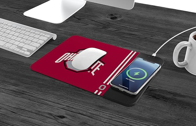 SOAR NCAA Unisex Cell Phone Wireless Charging Mouse Pad