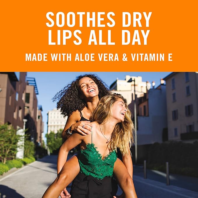 Banana Boat SPF Lip Balm with Aloe Vera & Vitamin E,0.15oz | Beach Essentials,Moisturizing Lip Sunscreen SPF 45,Travel Sunscreen for Lips,0.15oz,(Pack of 10)