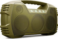 IPX7 Waterproof Outdoor Bluetooth Speaker, Wireless, 90W(Peak), 32H Playtime, Floating Design, Deep Bass & Loud Stereo Sound, Portable with Handle, Rugged for Pool, Beach, Kayaking, Hiking, ThymeGreen