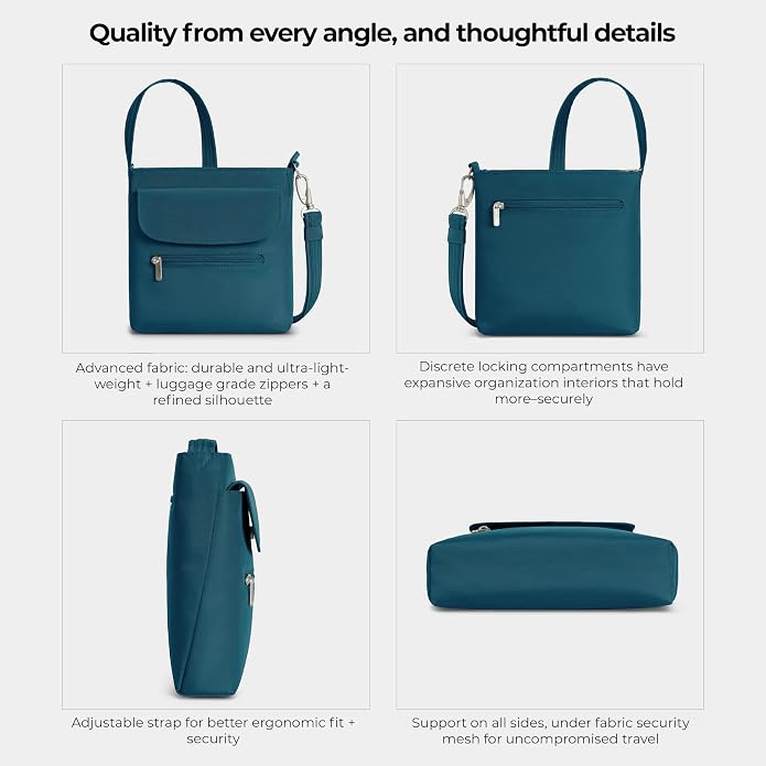 Travelon Anti-Theft Classic Mini Shoulder Bag