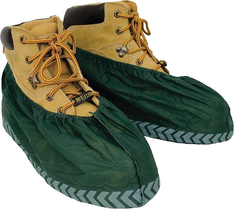ShuBee Original Disposable, Extra-Large Boot and Shoe Covers, Thicker & Stronger, Durable Protection for Floors - 50 Pairs