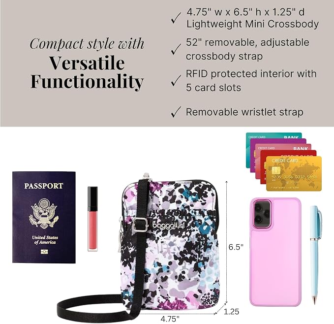 Baggallini RFID Bryant Pouch