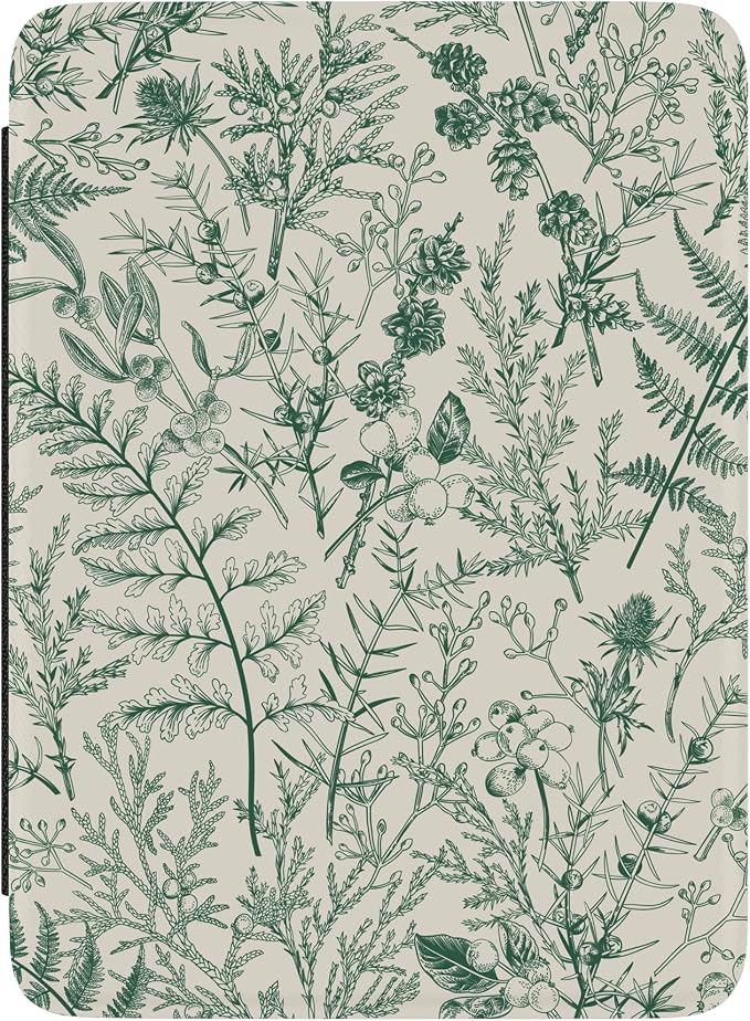 Casely 6" Kindle Case | Sage Garden | Green Floral | Compatible with 6-inch Amazon Kindle 2024/2022 (11th Generation)