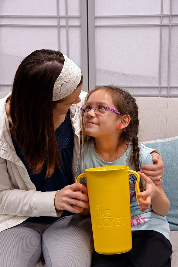 Reusable Puke Bucket for Vomit & Nausea, Hospitals, Kids, Parties, Motion Sick, 3.0L