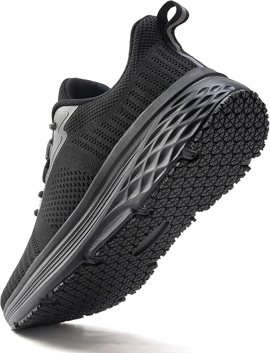 AVW Womens Non Slip Work Shoes Water Resistant Walking Sneakers Food Service Chef Kitchen Shoes