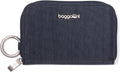 Baggallini Deluxe Card Case - Lightweight 5.5"x3.3" RFID Protected Womens Wallet Card Holder