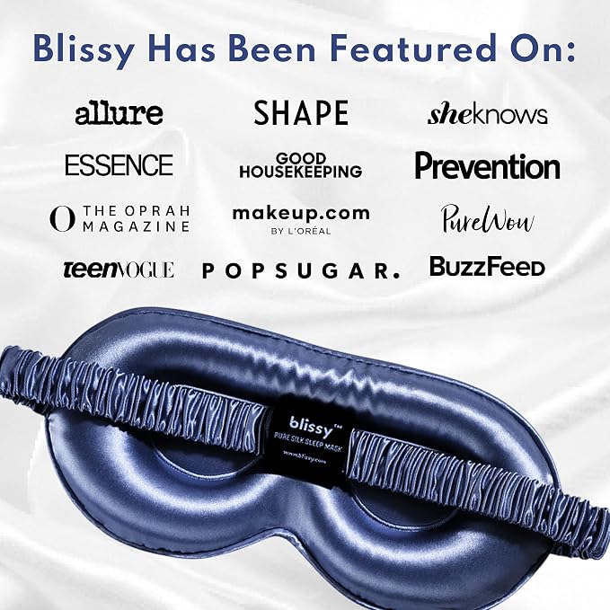 Blissy Silk Sleep Mask Profile