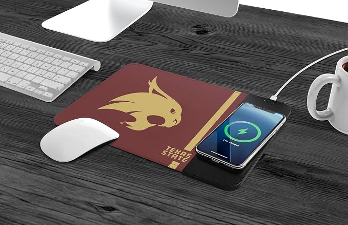 SOAR NCAA Unisex Cell Phone Wireless Charging Mouse Pad