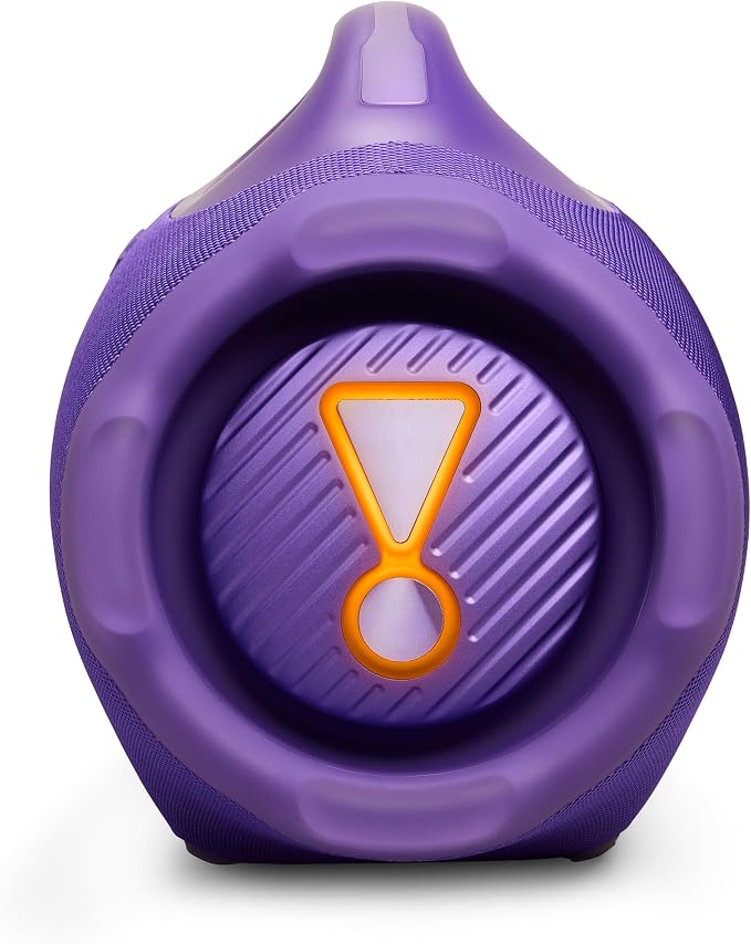 JBL Boombox 4 - Most Powerful JBL Portable Waterproof Speaker with Massive JBL Pro Sound, Up to 34 Hours of Playtime, & Multi-Speaker Connection by Auracast™ (Purple)