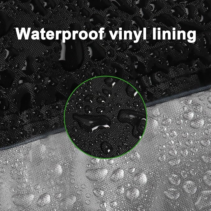 Refrigerator Cover, Waterproof&Dustproof Protecting Upright Freezers Cover for Beverage Refrigerator-Suitable for Most 4 Cu. Mini Fridge (19"W x 19"D x 45"H)