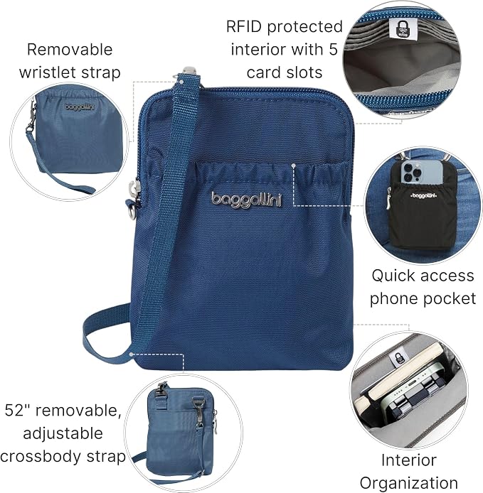 Baggallini RFID Bryant Pouch