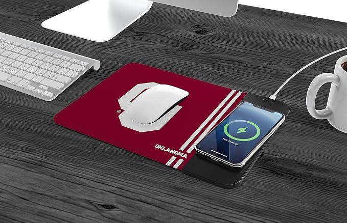 SOAR NCAA Unisex Cell Phone Wireless Charging Mouse Pad