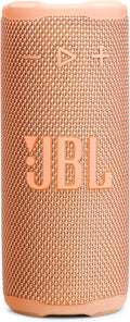 JBL Grip - Compact Bluetooth Speaker with Bold Pro Sound and Ambient Light, up to 14 Hours of Playtime, Water, Dust and Drop-Proof (IP68), & Multi-Speaker Connection with Auracast™ (Orange)