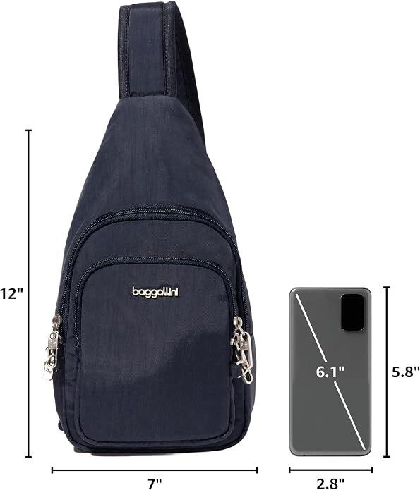 Baggallini Securtex Anti-Theft Daytripper Sling