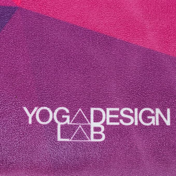 YOGA DESIGN LAB | The Combo Yoga Mat | Eco Luxury | Ideal for Hot Yoga, Power, Bikram, Ashtanga, Sweat | Studio Quality | Includes Carrying Strap!