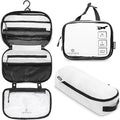 Toiletry Bag Kit 3 Piece Set: Hanging Travel Toiletry Bag + 311 TSA Cosmetic Liquid Bag + Accessory Organizer Pouch