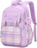 MUSEVOS Girls Backpack, Ideal School Backpack for Girls from Elementary to Teen Years, Kawaii Bookbag Cute Large Capacity