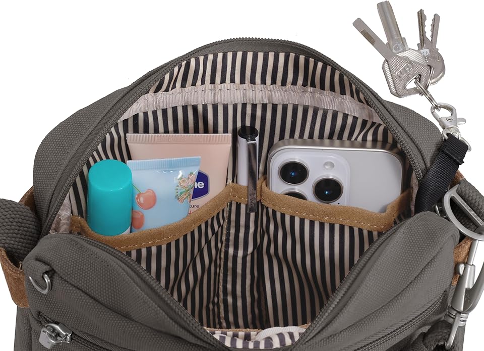 Travelon Anti-Theft Heritage Small Crossbody Bag