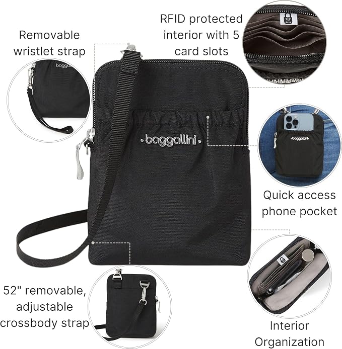 Baggallini RFID Bryant Pouch